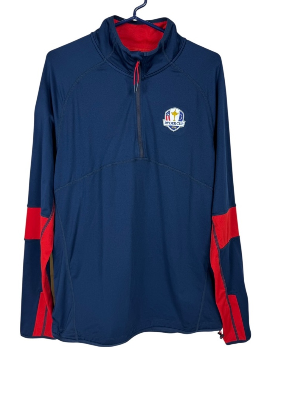 2018 Ryder Cup 1/4 Zip Pullover Size Large
